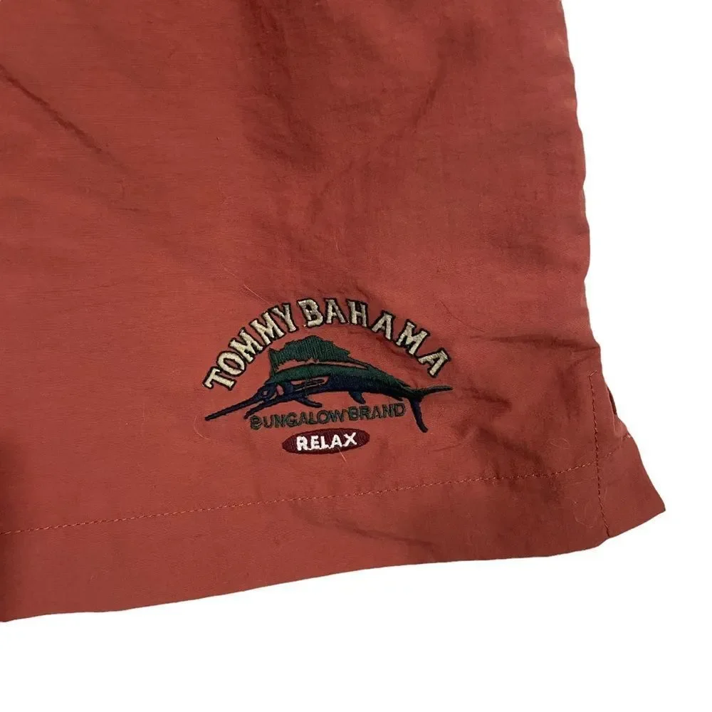 Tommy Bahama Rust Colored Swim Trunks